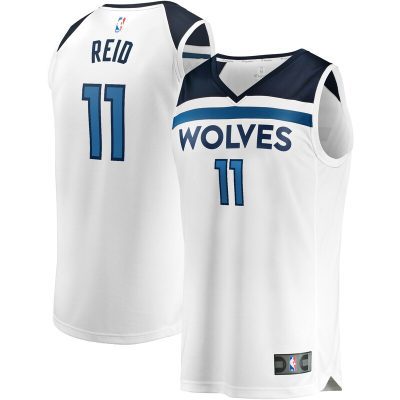 Naz Reid Minnesota Timberwolves Fast Break Replica Player Jersey White - Association Edition