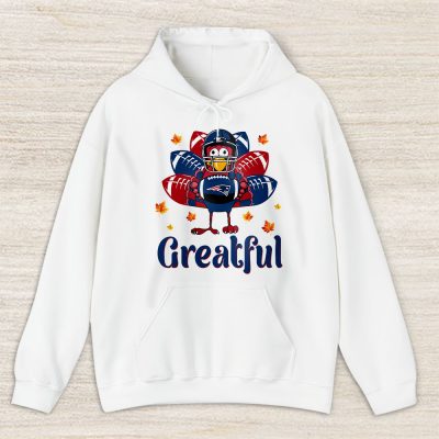 New England Patriots Happy Thanksgiving NFL Greatful Patriots Team Unisex Hoodie TAH18049