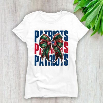 New England Patriots Merry Christmas NFL Gift For Fan Christmas Funny Lady T-Shirt Women Tee LTL20922