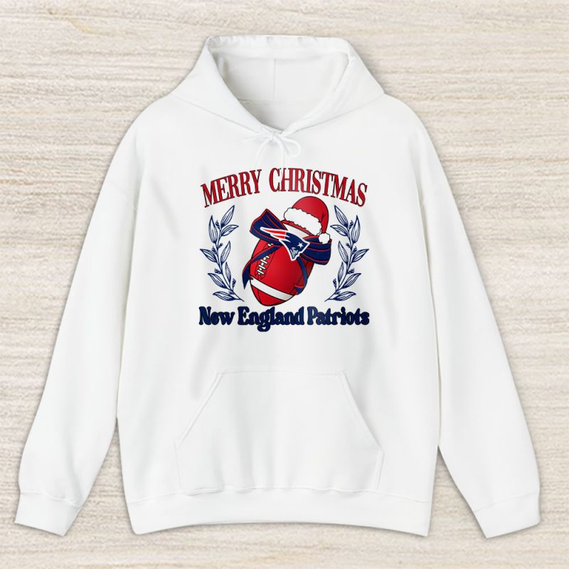 New England Patriots Merry Christmas NFL Gift For Fan Christmas Funny Unisex Hoodie TAS20923