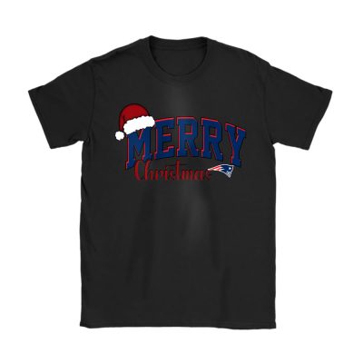 New England Patriots Merry Christmas NFL Gift For Fan Christmas Funny Unisex T-Shirt Cotton Tee TAT20921