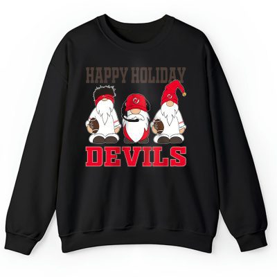 New Jersey Devils Merry Christmas NHL Gift For Fan Christmas Gnomes Unisex Sweatshirt TAH21478