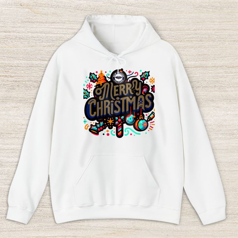 New Orleans Pelicans Merry Christmas NBA Gift For Fan Christmas Funny Unisex Hoodie TAS21479