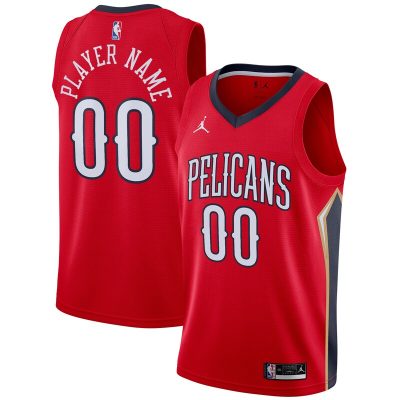 New Orleans Pelicans Swingman Custom Jersey - Statement Edition - Red