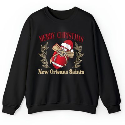 New Orleans Saints Merry Christmas NFL Gift For Fan Christmas Funny Unisex Sweatshirt TAH20958