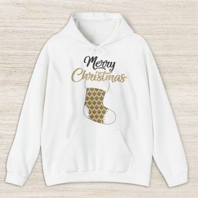 New Orleans Saints Merry Christmas NFL Gift For Fan Christmas Stocking Unisex Hoodie TAS20952