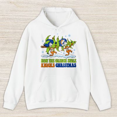 New York Knicks Merry Christmas NBA Gift For Fan Cute Grinch Unisex Hoodie TAS21836