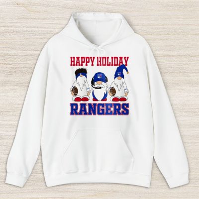 New York Rangers Merry Christmas NHL Gift For Fan Christmas Gnomes Unisex Hoodie TAS21499