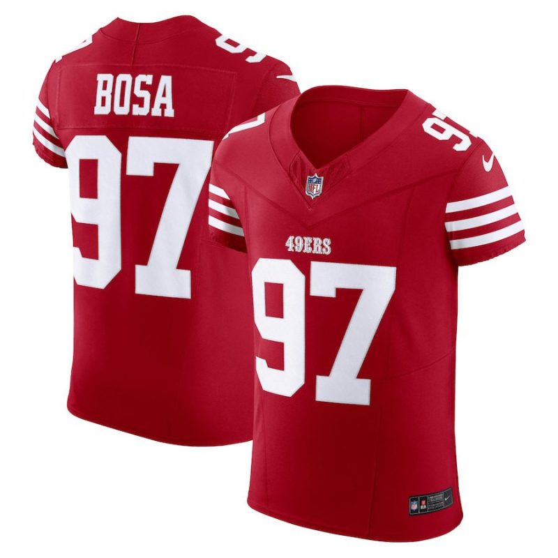 Nick Bosa San Francisco 49ers Vapor F.U.S.E. Elite Jersey - Scarlet