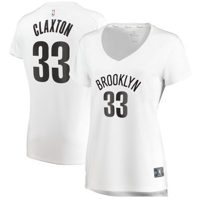 Nicolas Claxton Brooklyn Nets Women's Fast Break Player Jersey - Association Edition - White