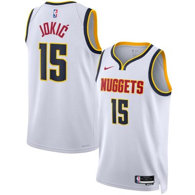 Nikola Jokic Denver Nuggets Swingman Jersey - Association Edition - White