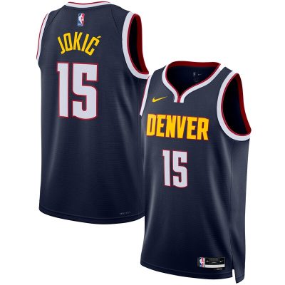 Nikola Jokic Denver Nuggets Swingman Jersey - Icon Edition - Navy