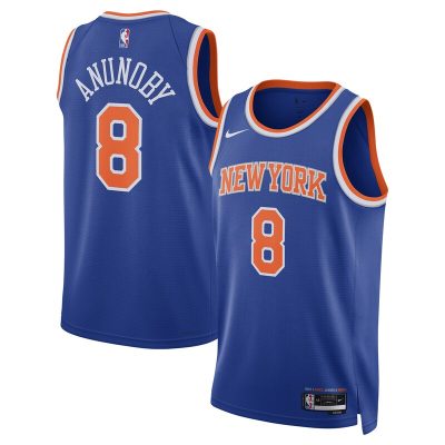 OG Anunoby New York Knicks Swingman Jersey - Icon Edition - Blue