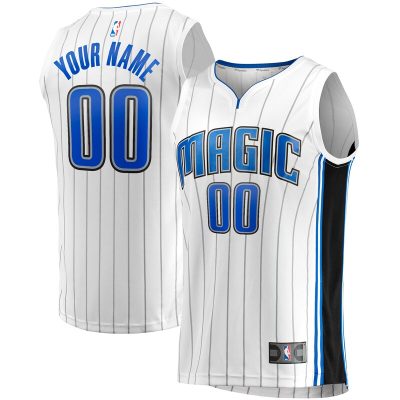 Orlando Magic Fast Break Custom Replica Jersey - Association Edition - White