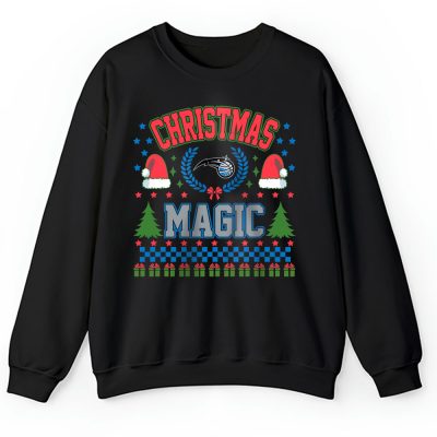 Orlando Magic Merry Christmas NBA Gift For Fan Cute Santa Hohoho Unisex Sweatshirt TAH21863