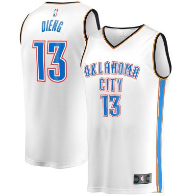 Ousmane Dieng Oklahoma City Thunder Fast Break Player Jersey - Association Edition - White