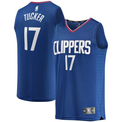 PJ Tucker LA Clippers Fast Break Player Jersey - Icon Edition - Royal