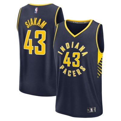 Pascal Siakam Indiana Pacers Fast Break Player Jersey - Icon Edition - Navy