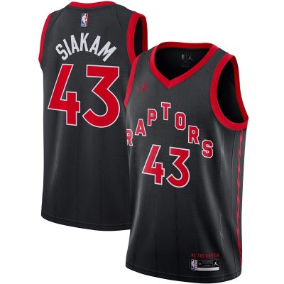 Pascal Siakam Toronto Raptors 2020/21 Swingman Jersey - Statement Edition - Black