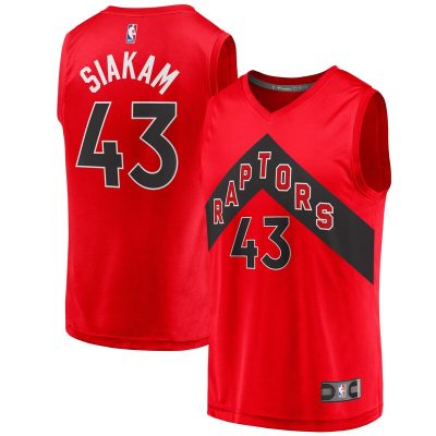 Pascal Siakam Toronto Raptors Youth Fast Break Player Jersey - Red - Icon Edition