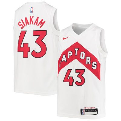 Pascal Siakam Toronto Raptors Youth Swingman Jersey - Association Edition - White