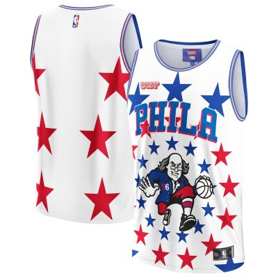 Philadelphia 76ers NBA & KidSuper Studios by Hometown Jersey - White