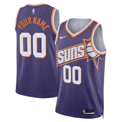 Phoenix Suns Swingman Custom Jersey - Purple - Icon Edition