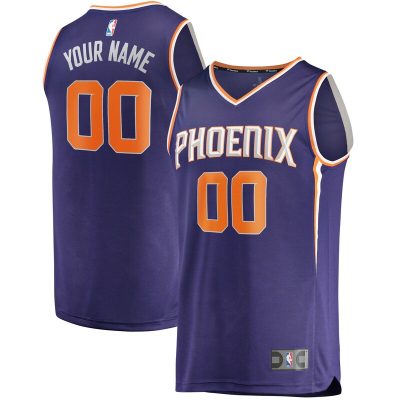 Phoenix Suns Youth Fast Break Custom Replica Jersey Purple - Icon Edition