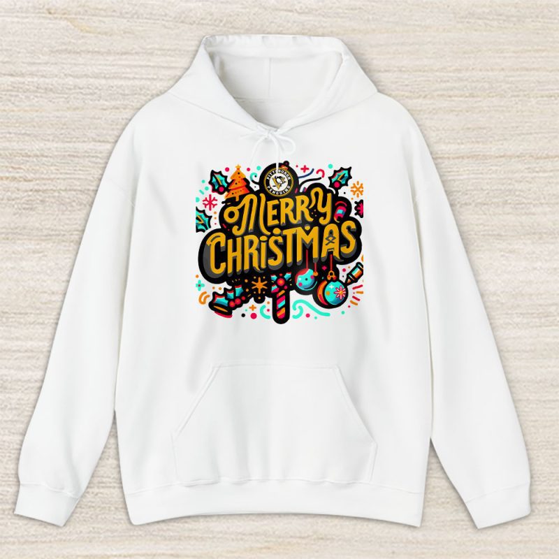 Pittsburgh Penguins Merry Christmas NHL Gift For Fan Christmas Funny Unisex Hoodie TAS21535