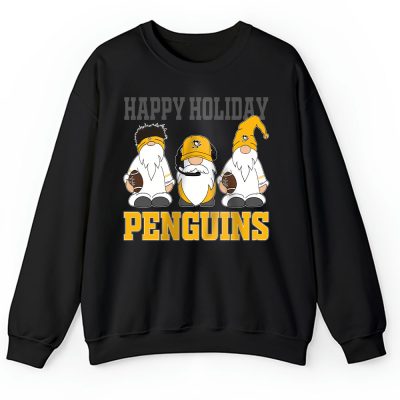 Pittsburgh Penguins Merry Christmas NHL Gift For Fan Christmas Gnomes Unisex Sweatshirt TAH21538