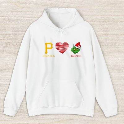 Pittsburgh Pirates Merry Christmas MLB Gift For Fan Cute Grinch Unisex Hoodie TAS21886