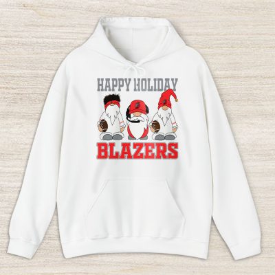 Portland Trail Blazers Merry Christmas NBA Gift For Fan Christmas Gnomes Unisex Hoodie TAS21534