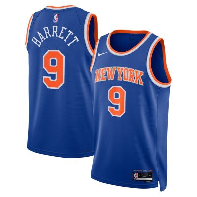 RJ Barrett New York Knicks Swingman Jersey - Icon Edition - Blue