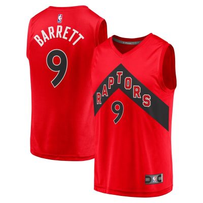 RJ Barrett Toronto Raptors Fast Break Player Jersey - Icon Edition - Red