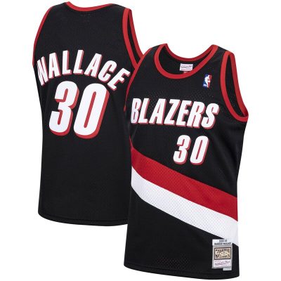 Rasheed Wallace Portland Trail Blazers 1999/00 Hardwood Classics Swingman Jersey - Black