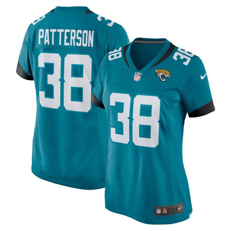 Riley Patterson Jacksonville Jaguars Women's Team Game Jersey - Teal