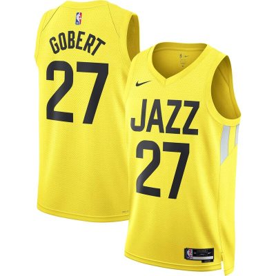 Rudy Gobert Utah Jazz Swingman Jersey - Icon Edition - Gold