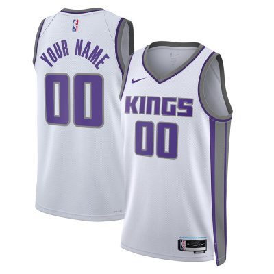 Sacramento Kings 2022/23 Swingman Custom Jersey White - Association Edition