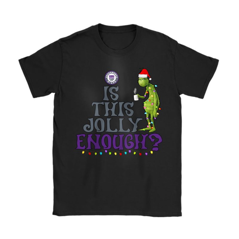 Sacramento Kings Merry Christmas NBA Gift For Fan Cute Grinch Unisex T-Shirt Cotton Tee TAT21540