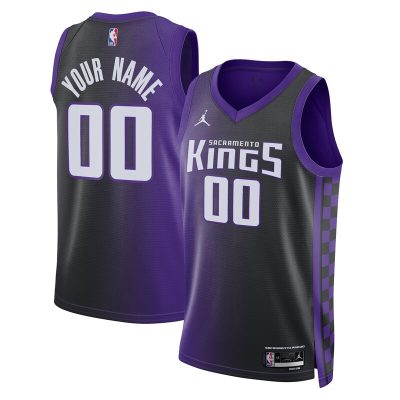 Sacramento Kings Swingman Custom Jersey - Statement Edition - Purple