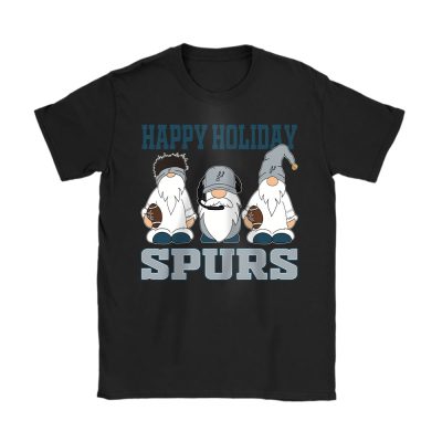 San Antonio Spurs Merry Christmas NBA Gift For Fan Christmas Gnomes Unisex T-Shirt Cotton Tee TAT21544