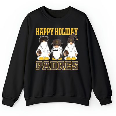 San Diego Padres Merry Christmas MLB Gift For Fan Christmas Gnomes Unisex Sweatshirt TAH21547