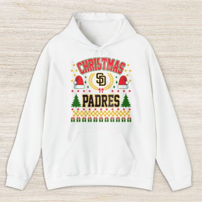 San Diego Padres Merry Christmas MLB Gift For Fan Cute Santa Hohoho Unisex Hoodie TAS21907