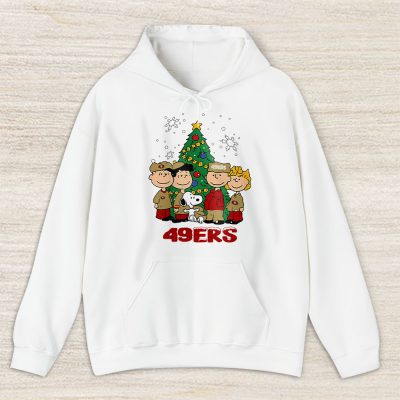 San Francisco 49ers Merry Christmas NFL Gift For Fan Christmas Snoopy And Friends Unisex Hoodie TAS21171