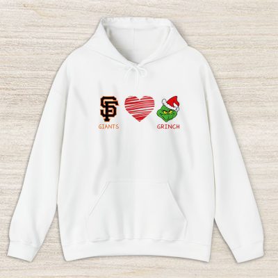 San Francisco Giants Merry Christmas MLB Gift For Fan Cute Grinch Unisex Hoodie TAS21918