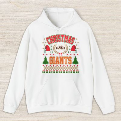 San Francisco Giants Merry Christmas MLB Gift For Fan Cute Santa Hohoho Unisex Hoodie TAS21919