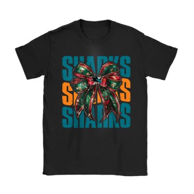 San Jose Sharks Merry Christmas NHL Gift For Fan Christmas Funny Unisex T-Shirt Cotton Tee TAT21559