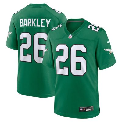 Saquon Barkley Philadelphia Eagles Alternate Game Jersey - Kelly Green