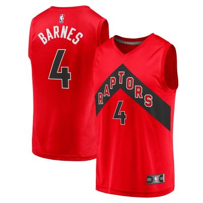 Scottie Barnes Toronto Raptors Youth Fast Break Replica Jersey - Icon Edition - Red