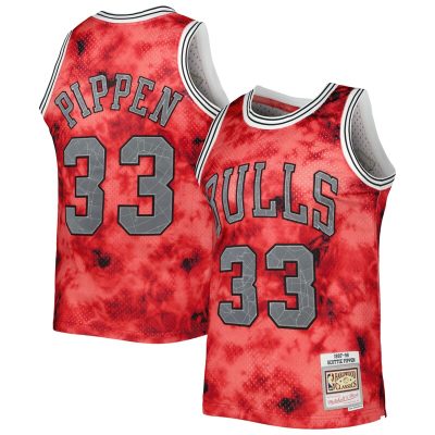 Scottie Pippen Chicago Bulls 1997/98 Galaxy Swingman Jersey - Red